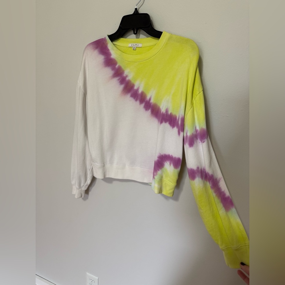 Z Supply Tie Dye Knit Top